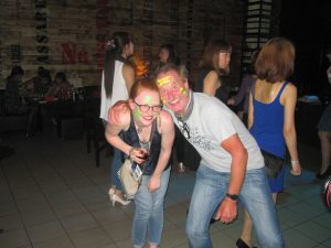 Even Rosa from the Adventurists danced